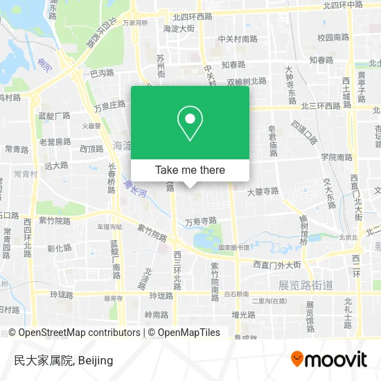 民大家属院 map