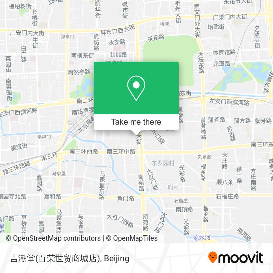 吉潮堂(百荣世贸商城店) map