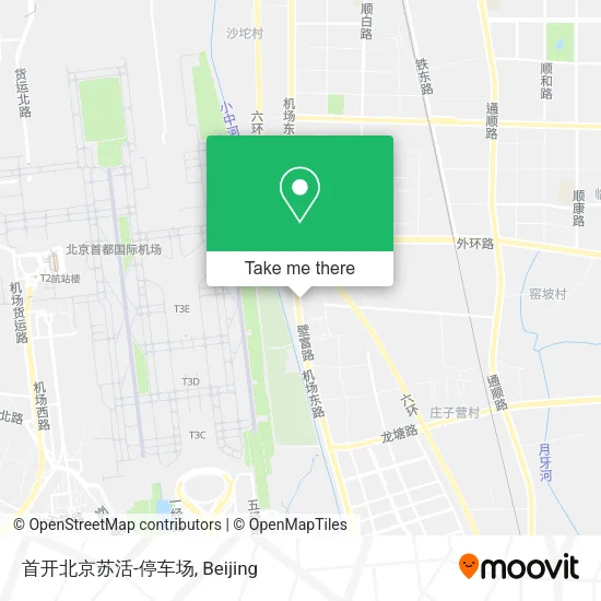 首开北京苏活-停车场 map