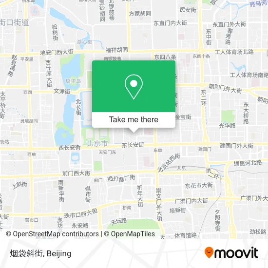 烟袋斜街 map