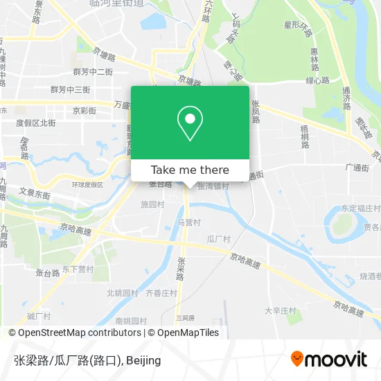 张梁路/瓜厂路(路口) map