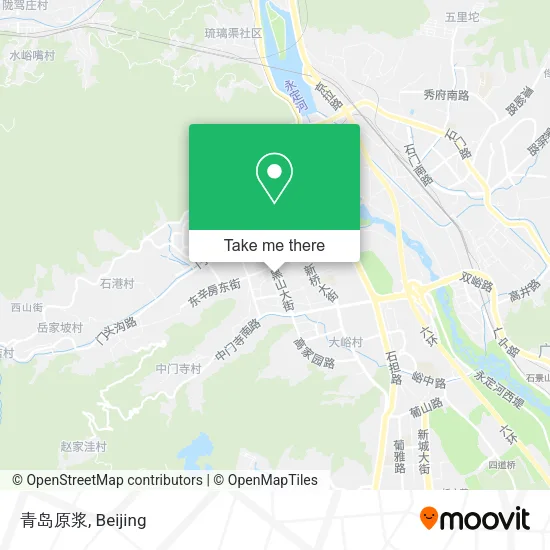 青岛原浆 map