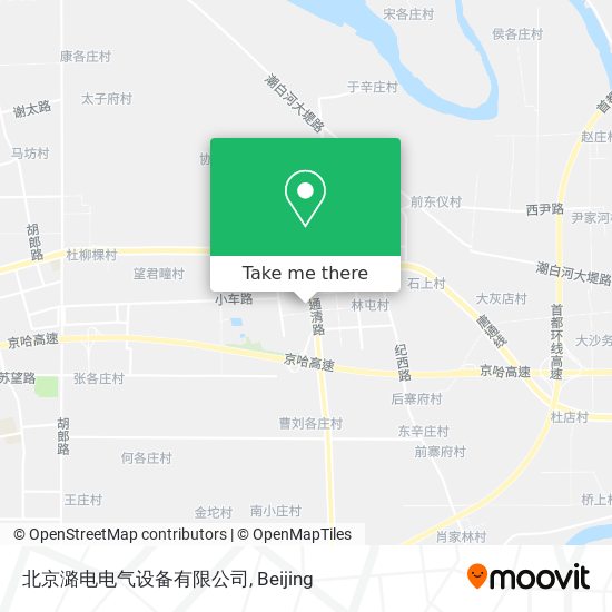 北京潞电电气设备有限公司 map