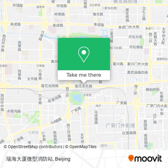 瑞海大厦微型消防站 map