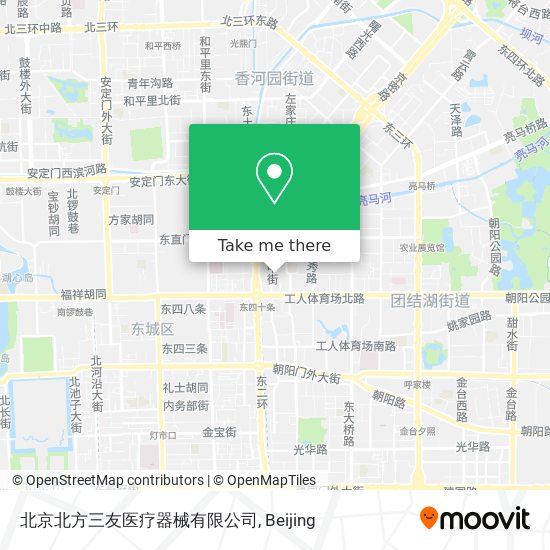 北京北方三友医疗器械有限公司 map