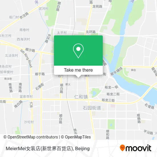 MeierMei女装店(新世界百货店) map
