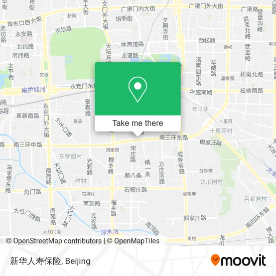 新华人寿保险 map