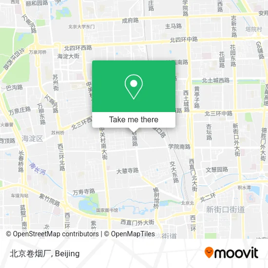 北京卷烟厂 map