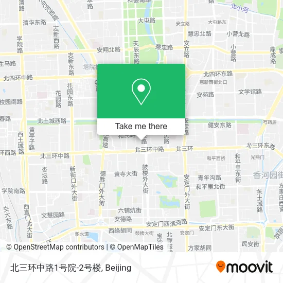 北三环中路1号院-2号楼 map