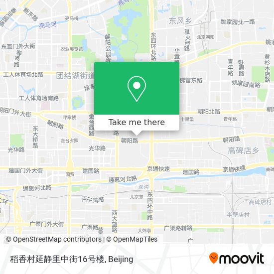 稻香村延静里中街16号楼 map