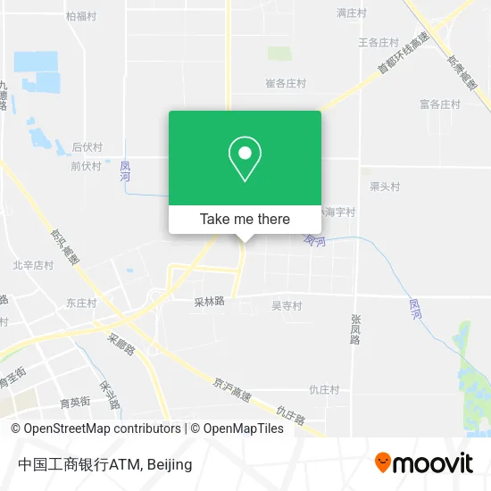 中国工商银行ATM map