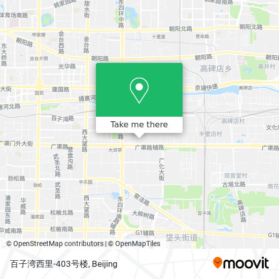 百子湾西里-403号楼 map