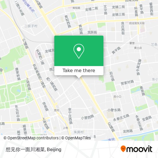 想见你一面川湘菜 map
