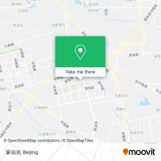 蒙福居 map
