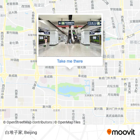 白堆子家 map