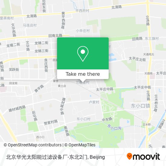 北京华光太阳能过滤设备厂-东北2门 map