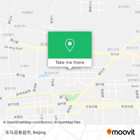 东马迎春超市 map