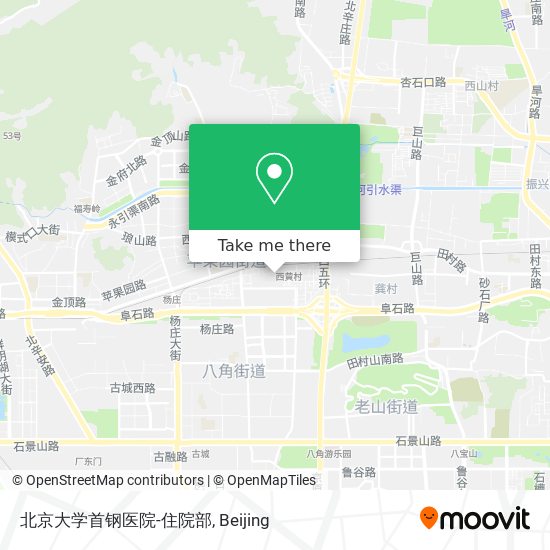北京大学首钢医院-住院部 map