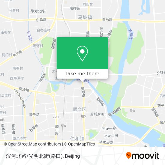 滨河北路/光明北街(路口) map