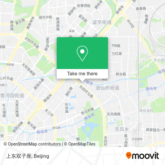 上东双子座 map