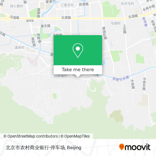 北京市农村商业银行-停车场 map