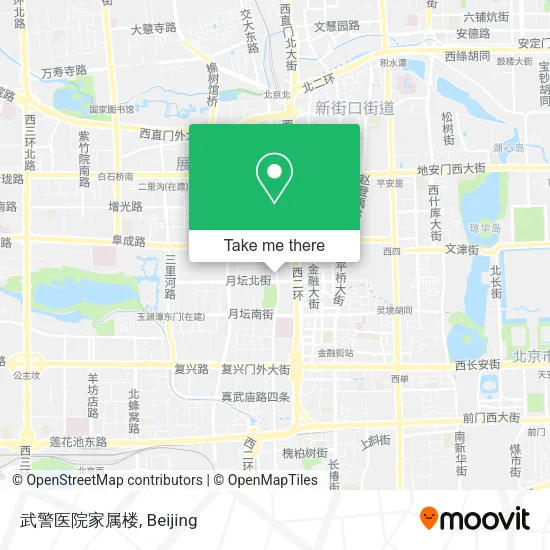 武警医院家属楼 map