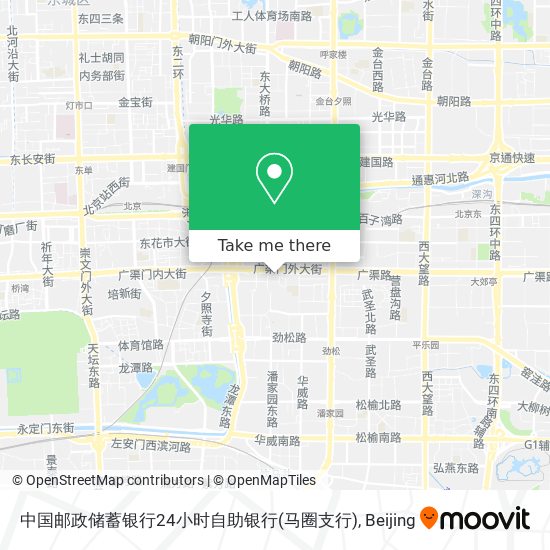 中国邮政储蓄银行24小时自助银行(马圈支行) map
