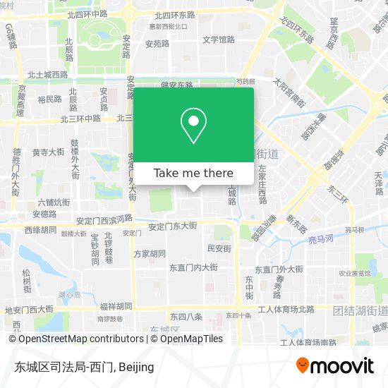 东城区司法局-西门 map