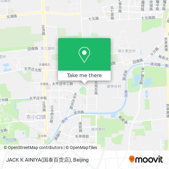 JACK K AINIYA(国泰百货店) map