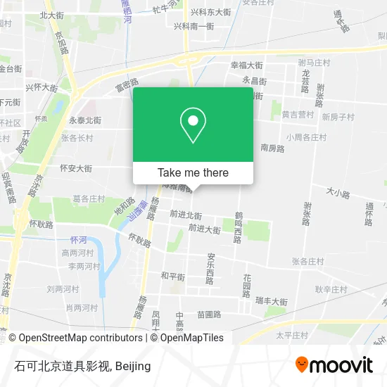 石可北京道具影视 map