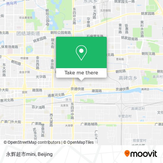 永辉超市mini map