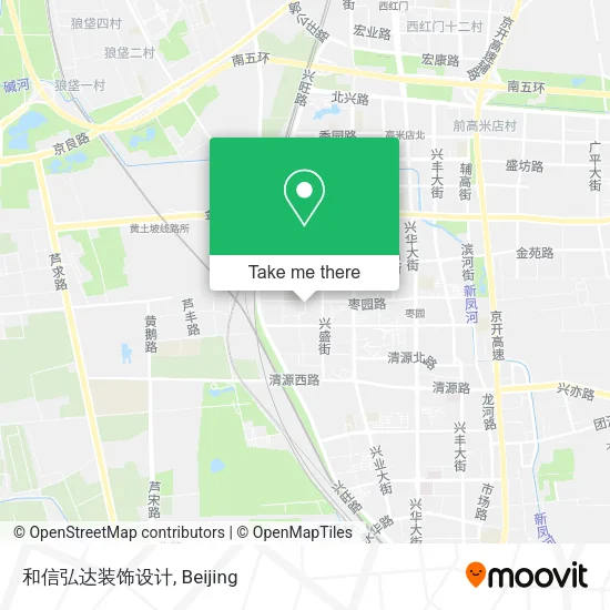 和信弘达装饰设计 map