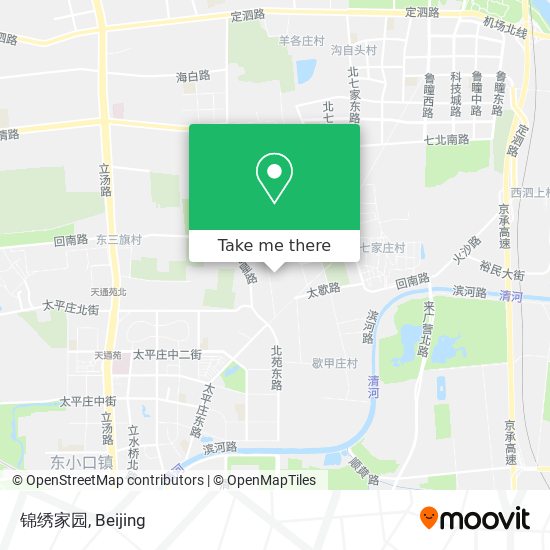 锦绣家园 map