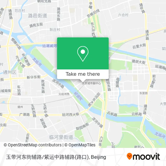 玉带河东街辅路/紫运中路辅路(路口) map