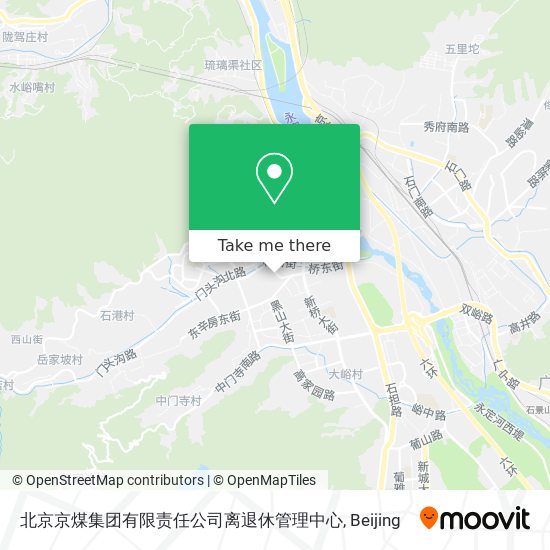北京京煤集团有限责任公司离退休管理中心 map