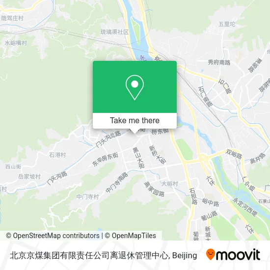 北京京煤集团有限责任公司离退休管理中心 map