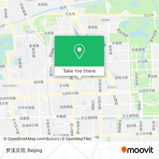 梦溪宾馆 map