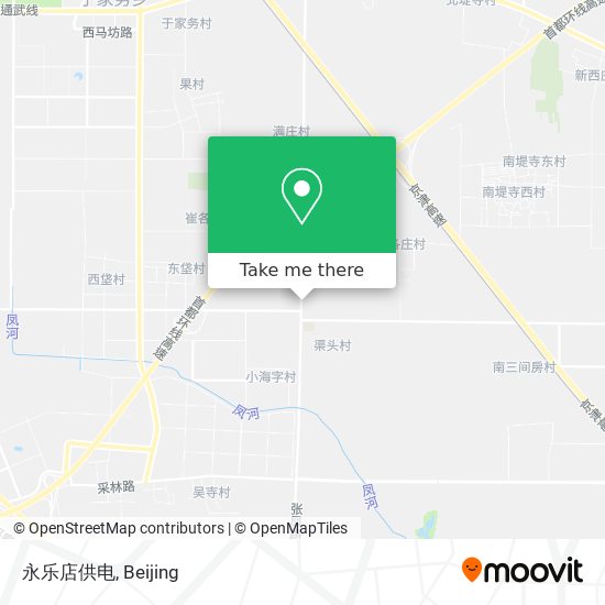 永乐店供电 map