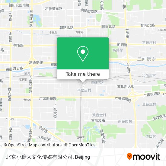 北京小糖人文化传媒有限公司 map