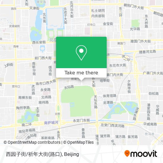 西园子街/祈年大街(路口) map