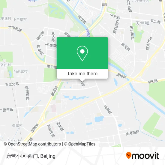 康营小区-西门 map