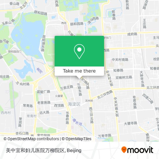 美中宜和妇儿医院万柳院区 map