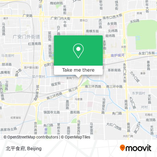 北平食府 map