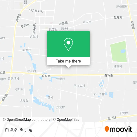 白望路 map