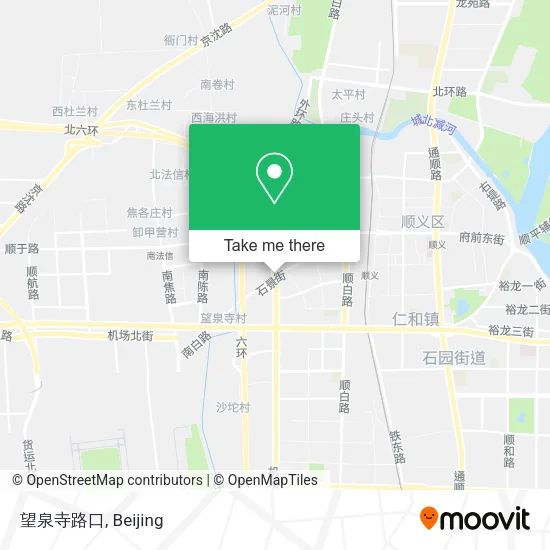 望泉寺路口 map