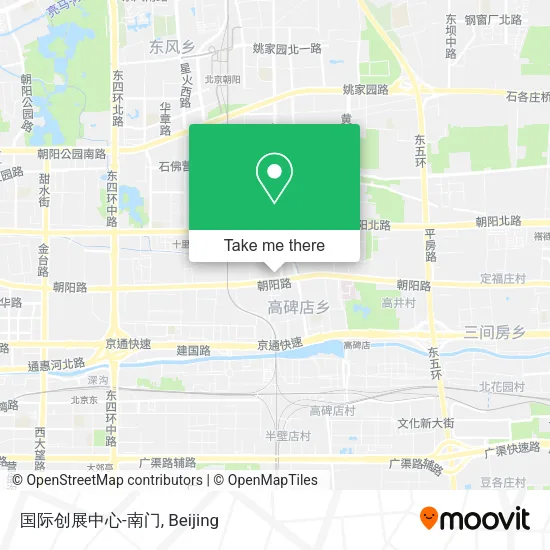 国际创展中心-南门 map