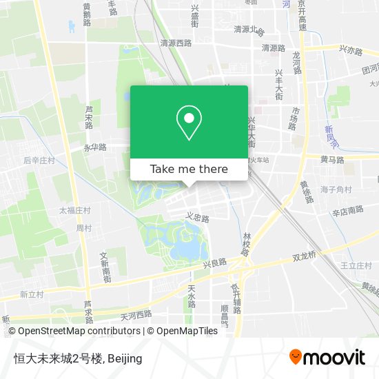 恒大未来城2号楼 map
