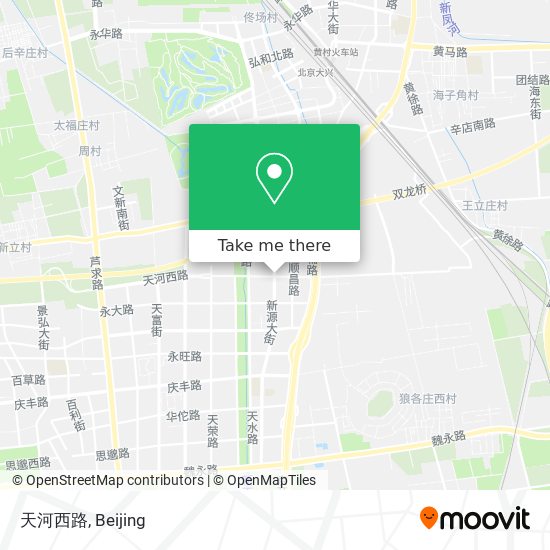 天河西路 map