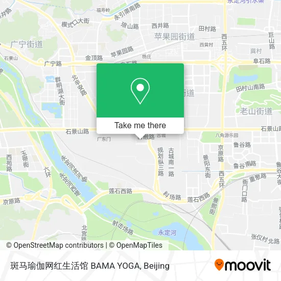 斑马瑜伽网红生活馆 BAMA YOGA map