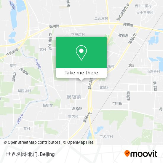 世界名园-北门 map